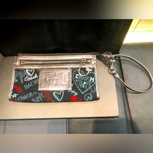 Coach Wristlet - Poppy Special Edition